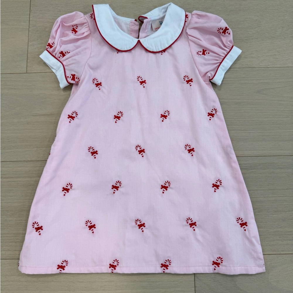 Smockingbird Toddler Girls Christmas Dress